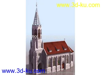 飞机模型和各种建筑模型的图片