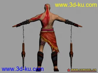 原创战神模型带全套贴图的图片