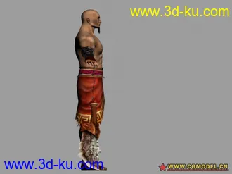 原创战神模型带全套贴图的图片