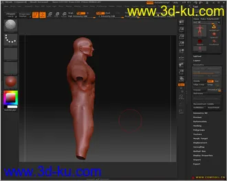 原创战神模型带全套贴图的图片