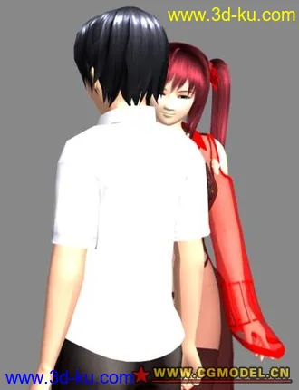 游戏MM人物模型带贴图的图片