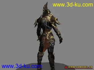 3D打印模型龙骑士的图片