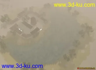 3D打印模型墨香场景系列之月牙泉的图片