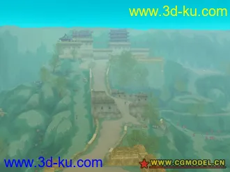 3D打印模型墨香场景系列之万里长城的图片