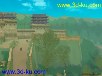 3D打印模型墨香场景系列之万里长城的图片