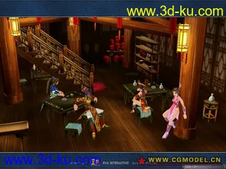 3D打印模型墨香场景系列之天安楼酒店的图片