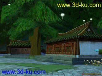 3D打印模型墨香场景系列之华清池的图片