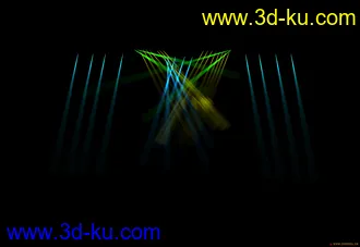 3D打印模型舞台灯光雾的图片