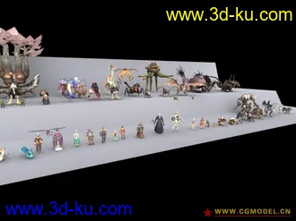 3D打印模型最终幻想11的图片