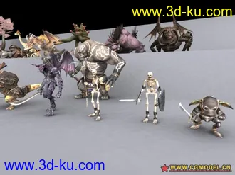 3D打印模型最终幻想11的图片