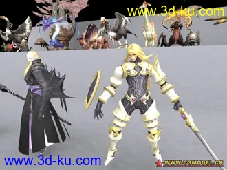 3D打印模型最终幻想11的图片