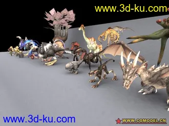 3D打印模型最终幻想11的图片