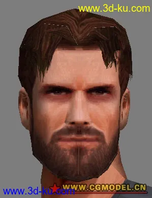 3D打印模型全球首发！SEGA的PS2动作大作《猎头者》HeadHunter男主角的图片