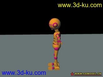 3D打印模型绑定的小可爱的图片