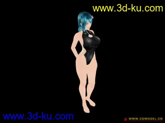 沙滩美女模型的图片