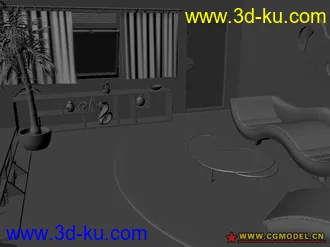 3D打印模型DT教程的室内设计源文件的图片