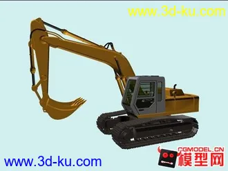 3D打印模型挖土机的图片