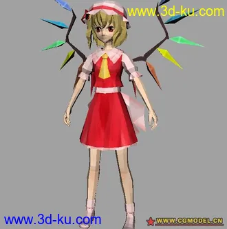 3D打印模型东方系列少女（之二）的图片