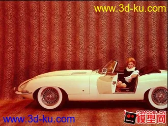 3D打印模型Jaguar E-Type 1961美洲虎的图片