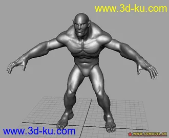 3D打印模型1个游戏里的巨人~满不错的的图片