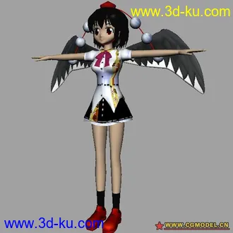 3D打印模型东方系列少女（之四）的图片