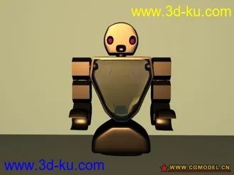 3D打印模型原创小机器人的图片