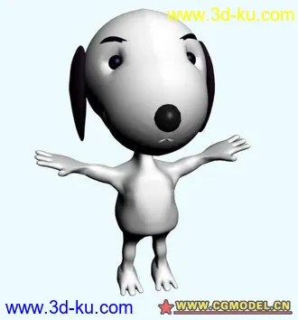 3D打印模型史努比的图片