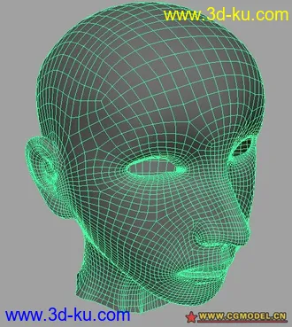 3D打印模型自己新做的女人头- -||的图片