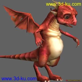 3D打印模型小飞龙的图片