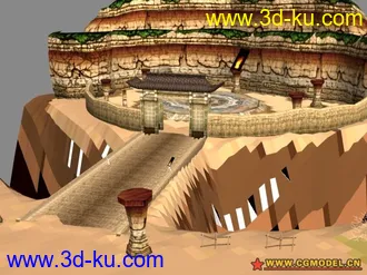 3D打印模型墨香场景系列之敦煌的图片