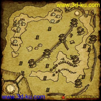 3D打印模型墨香场景系列之敦煌的图片