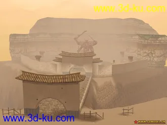 3D打印模型墨香场景系列之敦煌的图片