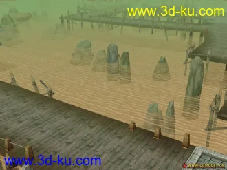 3D打印模型墨香场景系列之黄河的图片