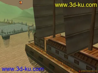 3D打印模型墨香场景系列之黄河的图片