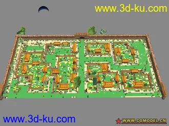 3D打印模型墨香场景系列之开封的图片