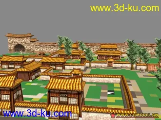 3D打印模型墨香场景系列之开封的图片