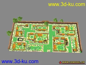 3D打印模型墨香场景系列之开封的图片