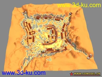 3D打印模型墨香场景系列之洛阳的图片