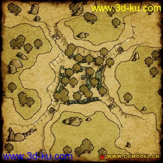 3D打印模型墨香场景系列之洛阳的图片