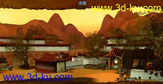 3D打印模型墨香场景系列之洛阳的图片