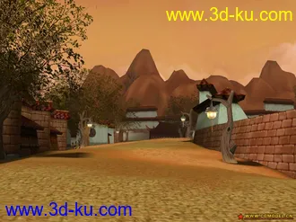 3D打印模型墨香场景系列之洛阳的图片
