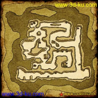 3D打印模型墨香场景系列之秦始皇陵的图片