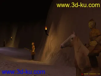 3D打印模型墨香场景系列之秦始皇陵的图片