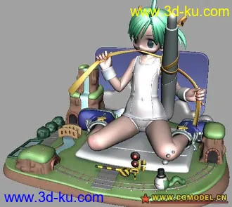 3D打印模型性感小loli（之二）的图片