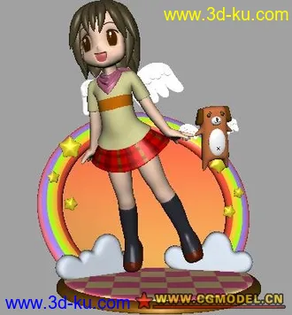 3D打印模型性感小loli（之一）的图片