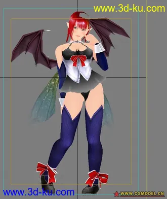 3D打印模型欲望格斗女角的图片