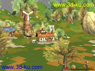 3D打印模型墨香场景系列之路瓦因的图片