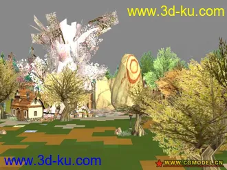 3D打印模型墨香场景系列之路瓦因的图片