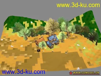 3D打印模型墨香场景系列之特雷霍克的图片
