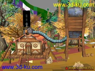 3D打印模型墨香场景系列之特雷霍克的图片